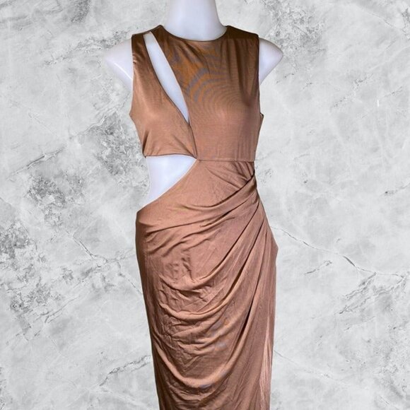 NBD Keara Gown - Chestnut - Picture 5 of 10